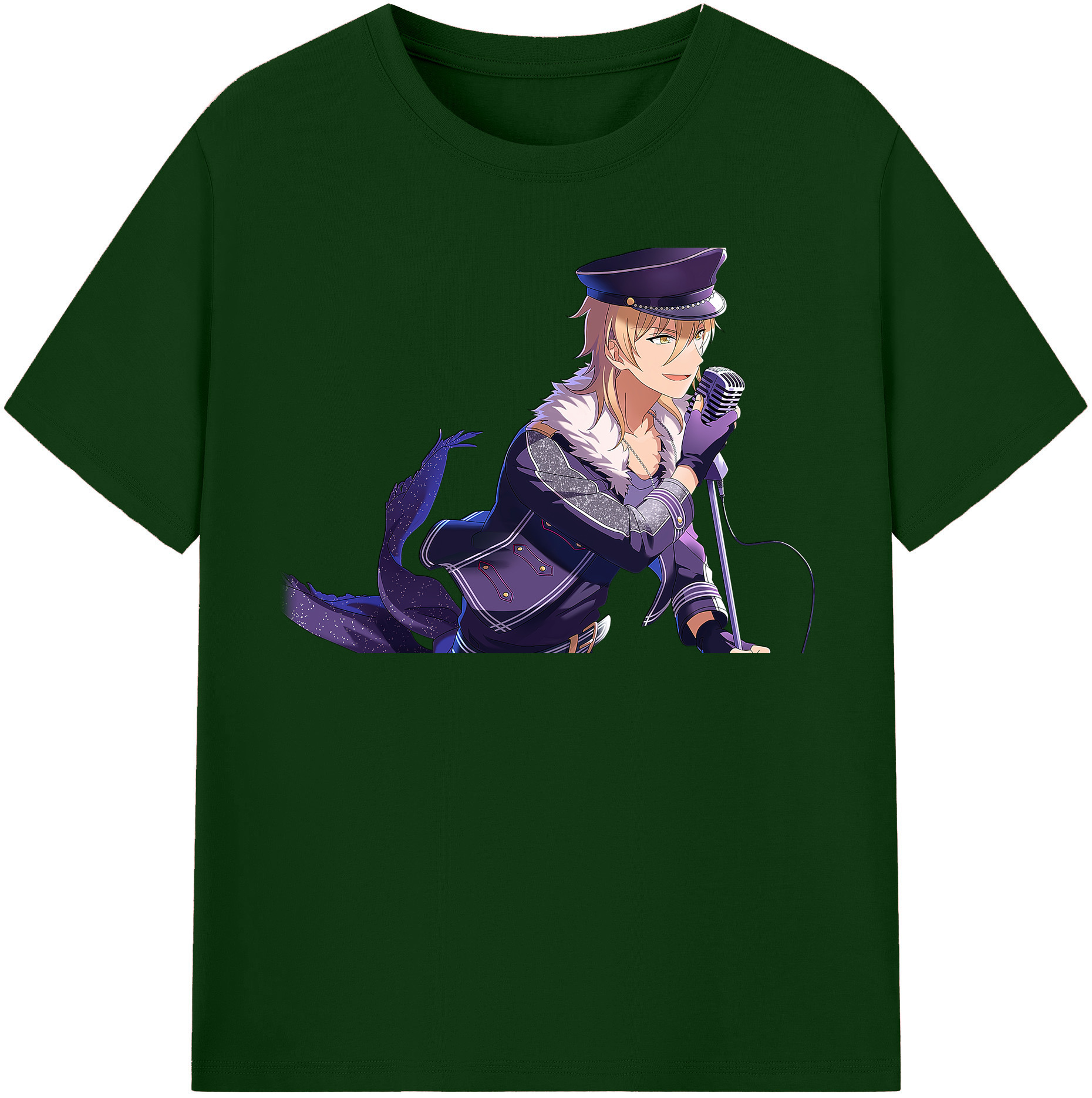 （画像用） あんさんぶるスターズ! Ensemble Stars 綿100％半袖Tシャツ（フロントプリント）